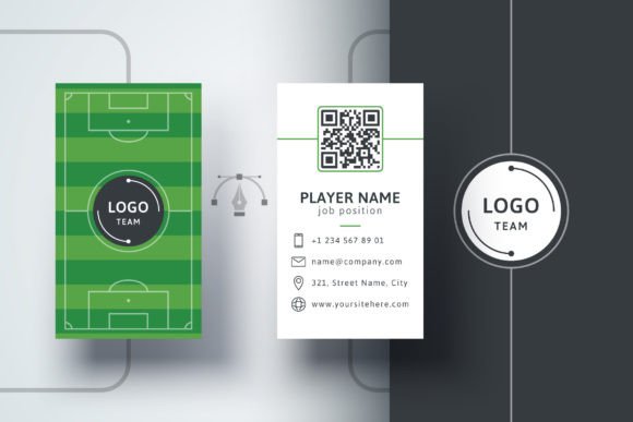 Download Soccer Template Business Card - Template business card Collection